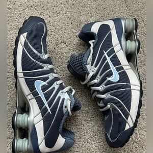 Nike SHOX Blue and Gray